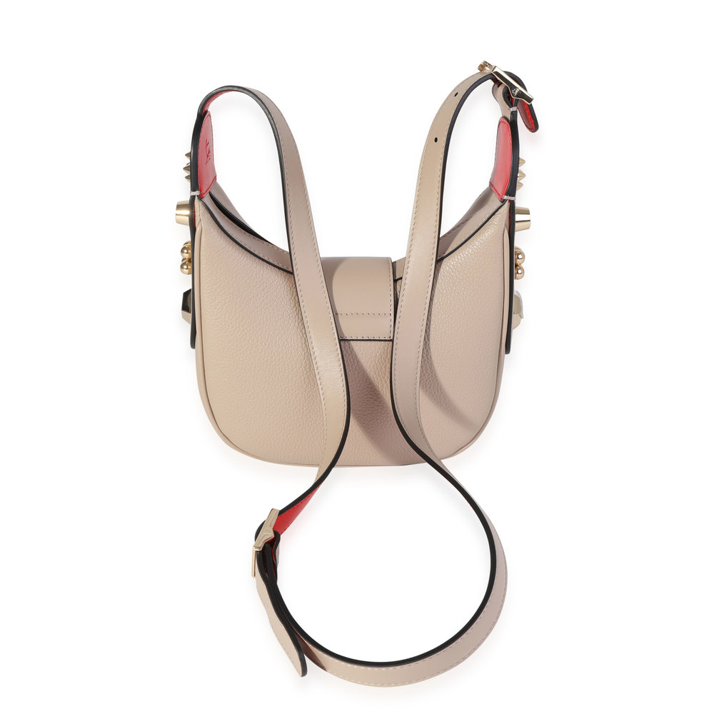 Christian Louboutin Fève Grained Calfskin Carasky Mini Bag - Picture 3 of 8